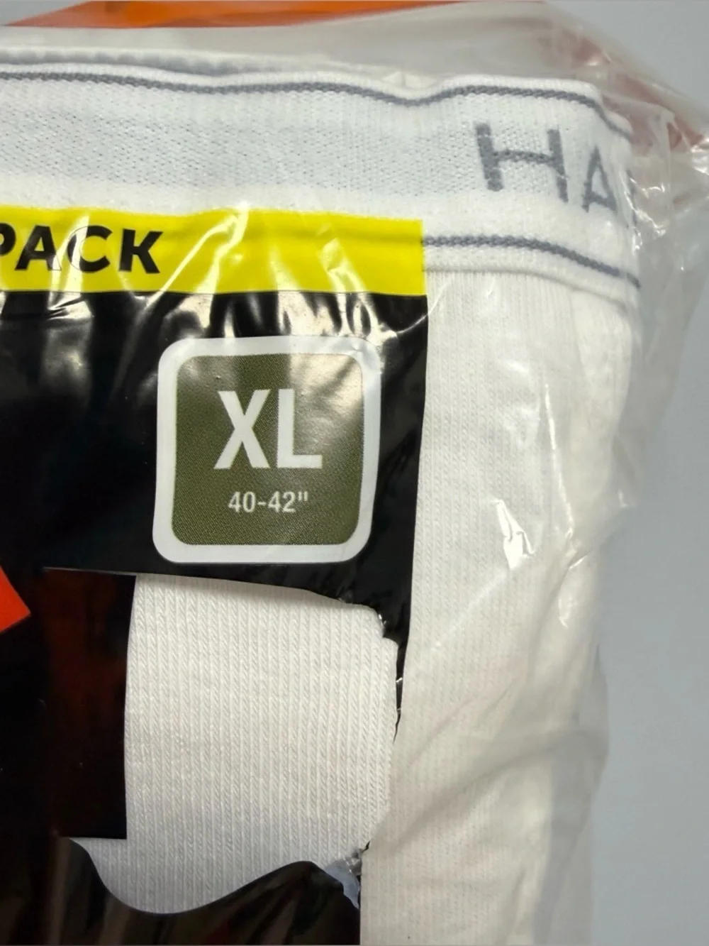 New Hanes Underwear XL White Briefs 9pk 100% Cotton Mens Classic Tighty Whities